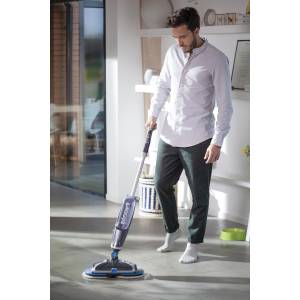 Bissell 2240N mop Dry&wet Cotton Grey, Titanium, Transparent, Turquoise, White