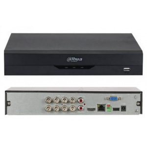 Dahua Technology XVR5108HS-I3 Digitālais videomagnetofons (DVR) Melns