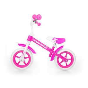Milly Mally Dragon bicycle City Steel Pink,White Girls 124