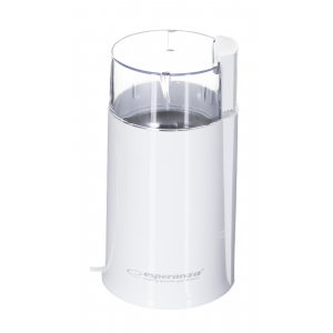 Esperanza EKC001W coffee grinder Blade grinder Translucent, White 160 W