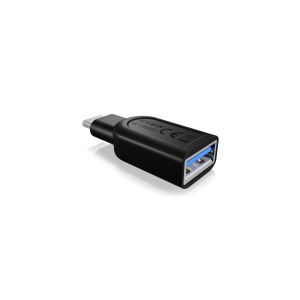 RaidSonic IB-CB003 cable interface/gender adapter USB 3.0 Type-C USB 3.0 Type-A Black