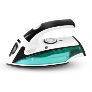 Camry CR 5024  White/green/black, 840 W, Steam Travel iron, Vertical steam function, Water tank capa...