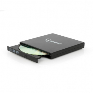 Gembird DVD-USB-02 optical disc drive Black DVD±RW