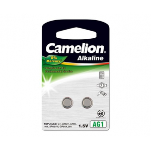 Camelion AG1/LR60/LR621/364, Alkaline Buttoncell, 2 pc(s) 12050201