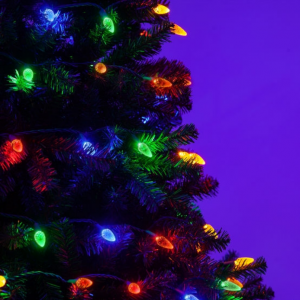 LED Ziemassvētku mirgojoša virtene 5m 50leds Multicolor 4752233007009