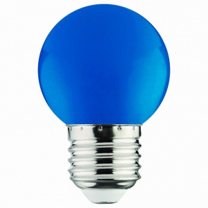 LED spuldze E27 1W 12lm 001-017-0001 BLUE
