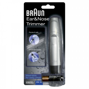 Braun Exact Series EN 10 precision trimmer Black, Silver