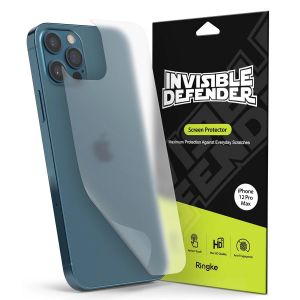Ringke Invisible Defender Back Protector Matte Apple iPhone 12 Pro Max [2 PACK] RGK1325