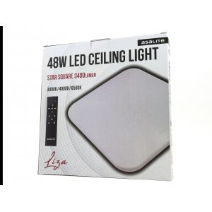 LED griestu / sienas gaismeklis-plafons 48W, 3-4-6.5K CCT  ASAL0195