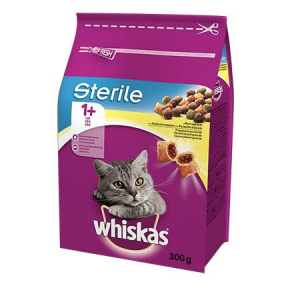 ?Whiskas 5900951259302 cats dry food Adult Chicken 300 g 