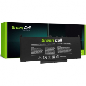 Baterija Green Cell DE135 55WHr, savietojama ar Dell Latitude E7270, E7470 
