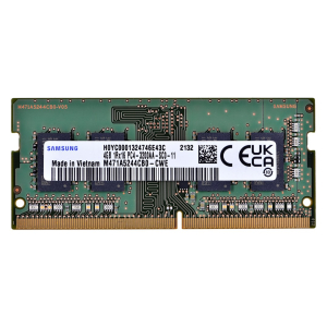 Samsung M471A5244CB0-CWE memory module 4 GB 1 x 4 GB DDR4 3200 MHz ECC After the tests M471A5244CB0-...