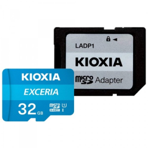 Kioxia Exceria memory card 32 GB MicroSDHC Class 10 UHS-I