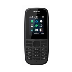 Mobilais Telefons Nokia 105 2019 Dual Black 16KIGB01A02
