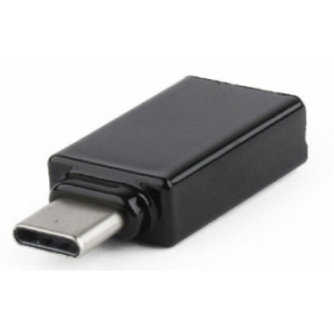 Gembird USB Female - USB Type C Male Black A-USB3-CMAF-01