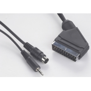 Gembird SCART plug to S-Video+audio cable 5m CCV-4444-5M