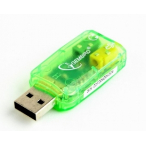 Gembird USB sound card Virtus SC-USB-01