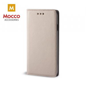 Mocco Smart Magnet Book Case Grāmatveida Maks Telefonam Nokia 5.1 / Nokia 5 (2018) Zeltains Nokia 5....