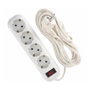 Bellight Extension cord with 4 sockets  3m 5901854565583