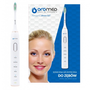 ORO-BRUSH sonic toothbrush tips 2 pcs White ORO-BRUSH WHITE