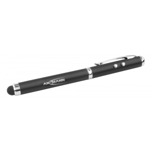 Ansmann Stylus Touch 4in1 stylus pen 22 g Black, Silver