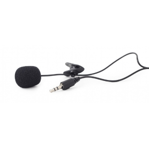 Gembird Clip-on microphone MIC-C-01 Black MIC-C-01