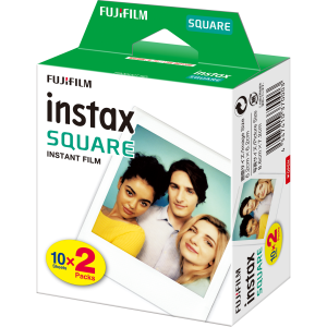 Fujifilm | Instax Square Glossy Instant film (2x10pl) | 86 x 72 mm | Image dimensions: 62 × 62 mm | ...
