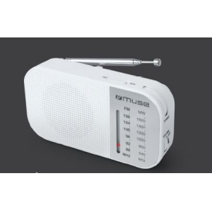 Muse | M-025 RW | Portable radio | White M-025RW