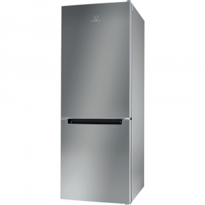 INDESIT Refrigerator LI6 S1E S Energy efficiency class F, Free standing, Combi, Height 158.8 cm, Fri...