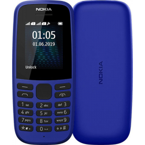 Mobilais Telefons Nokia 105 (2019) TA-1174 Blue, 1.77 