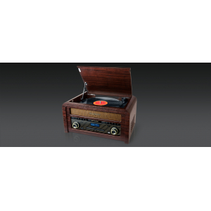 Muse DAB/DAB+ Turntable Micro System MT-115 DAB 3 speeds, USB port, AUX in MT-115DAB