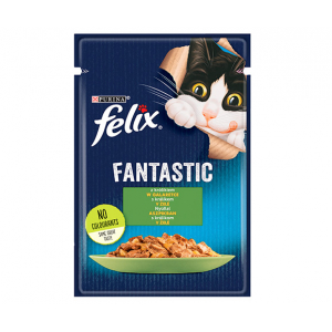Purina Felix Fantastic rabbit in jelly - wet cat food - 85g 