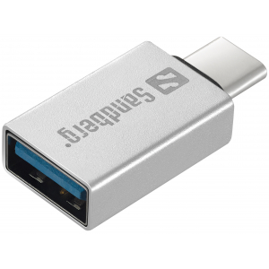 Sandberg USB-C to USB 3.0 Dongle USB 3.2 Gen 1 (3.1 Gen 1) Type-C Silver