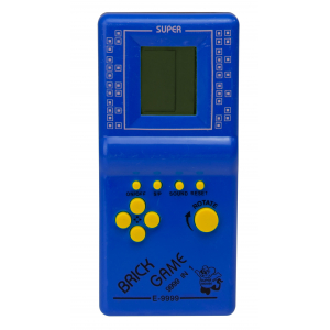 RoGer Elektroniskā spēle Tetris Zils Tetris