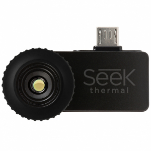 Seek Thermal UW-AAA thermal imaging camera 206 x 156 pixels Black