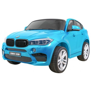 Licencēts bērnu elektromobīlis BMW X6M XXL (divvietīgs) BMW X6M BLUE XXL