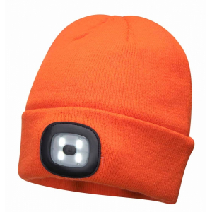 Cepure ar LED gaismu / oranžs B029O