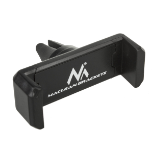 Maclean car phone holder, universal, for ventilation grille, min / max spacing: 54 / 87mm material: ...