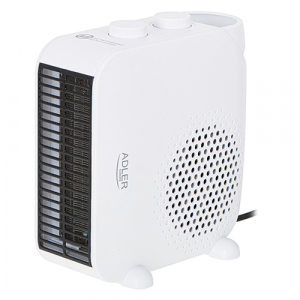 Adler Heater AD 7725w Fan heater, 2000 W, Number of power levels 2, White AD 7725w
