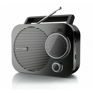 Muse M-050 R Portable radio, AUX in, Black M-050R