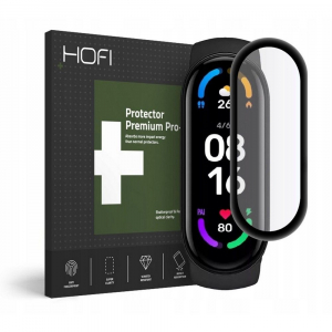 Hofi Hybrid Glass Xiaomi Mi Band 6 Black HOFI105BLK