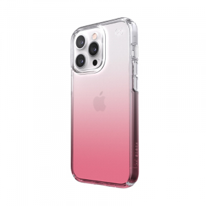 Speck Presidio Perfect-Clear Ombre MICROBAN Apple iPhone 13 Pro (Clear/Vintage Rose) SPK269CLVINROS