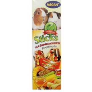 Megan flask for guinea pig, vegetable and honey - 2 pcs -100g 