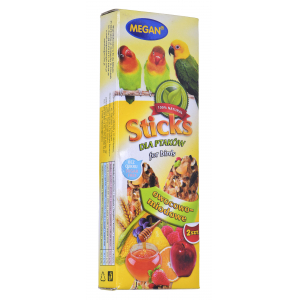 Megan fruit and honey flask for birds - 2 pcs -150 g 
