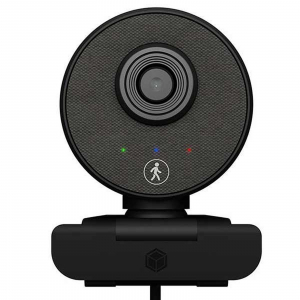 Raidsonic Webcam with microphone IB-CAM501-HD Black IB-CAM501-HD