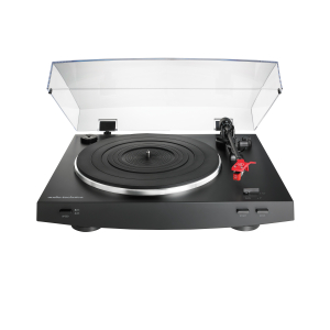 Audio Technica AT-LP3BK Fully Automatic Belt-Drive Stereo Turntable, AT-LP3BK