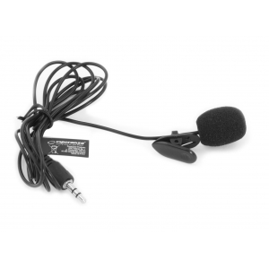 Esperanza EH178 Microphone with clip Black EH178