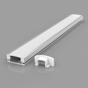Virsapmetuma / iebūvējams anodēts alumīnija profils ar matētu stiklu LED lentei ģipškartona plāksnēm...