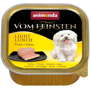 ANIMONDA VOM FEINSTEN ADULT LUNCH Wet dog food Turkey Cheese 150 g 