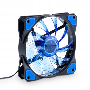 Akyga AW-12C-BL computer cooling system Computer case Fan 12 cm Black 1 pc(s) AW-12C-BL